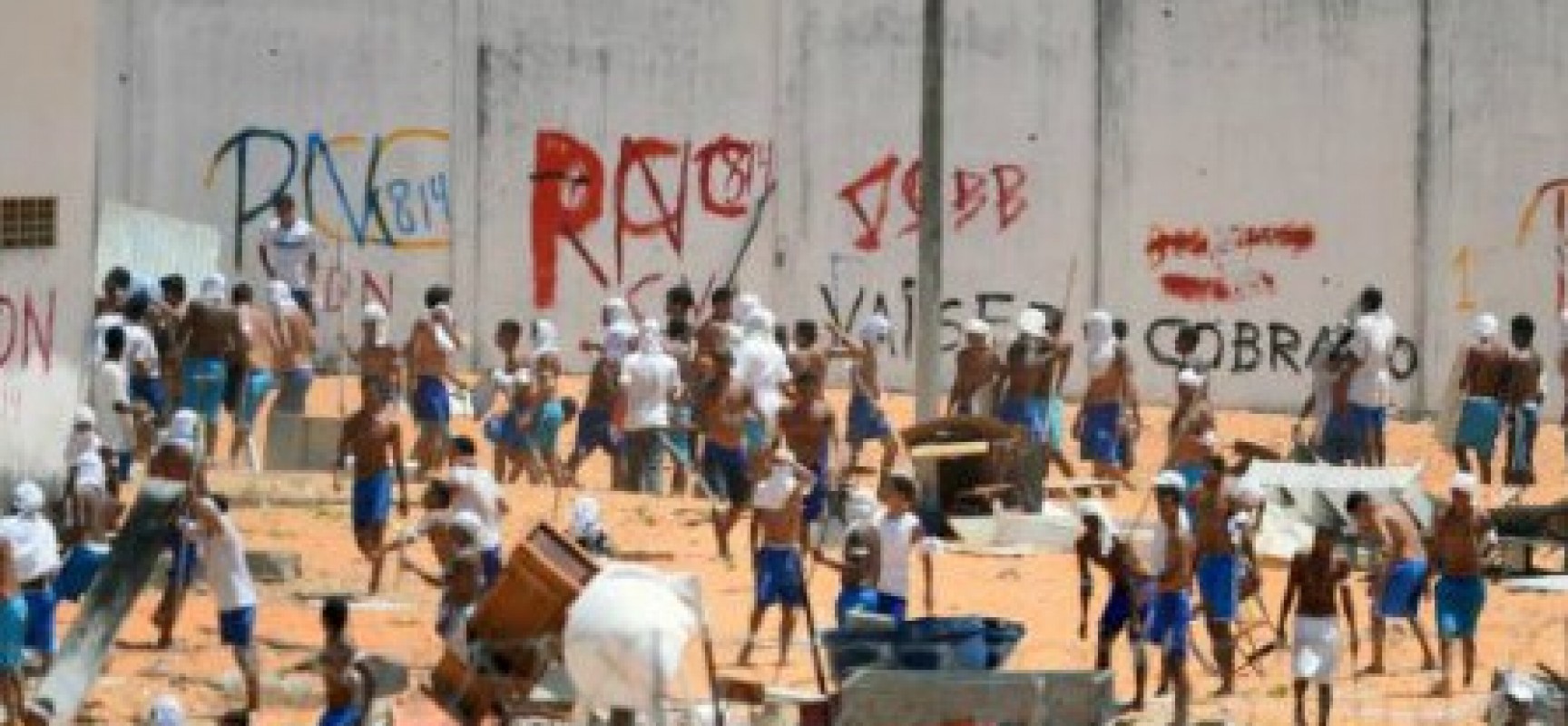 Apesar de muro em Alcaçuz, PM descarta retomada de controle em presídio