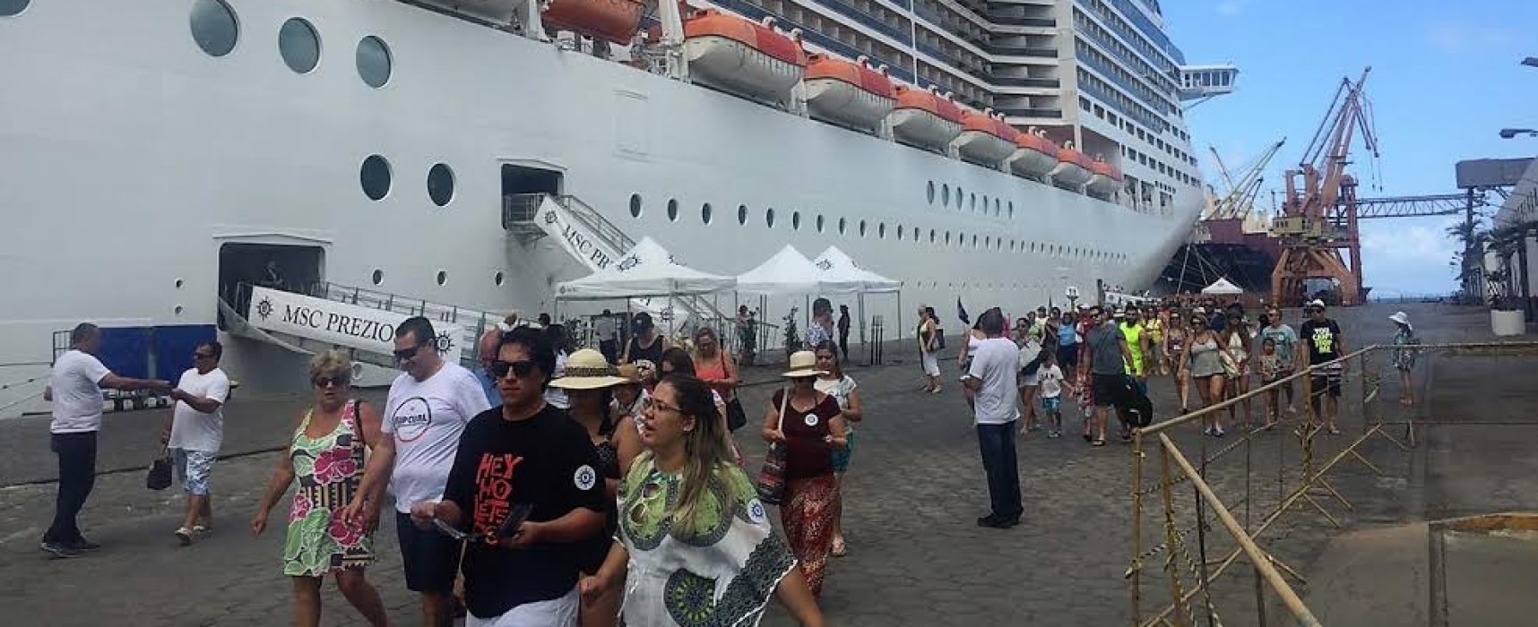 Setur investe no receptivo aos turistas de transatlânticos no Porto de Ilhéus