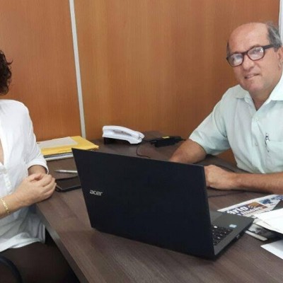 INI e vice-prefeito de Ilhéus dialogam sobre elaboração participava do Plano de Metas