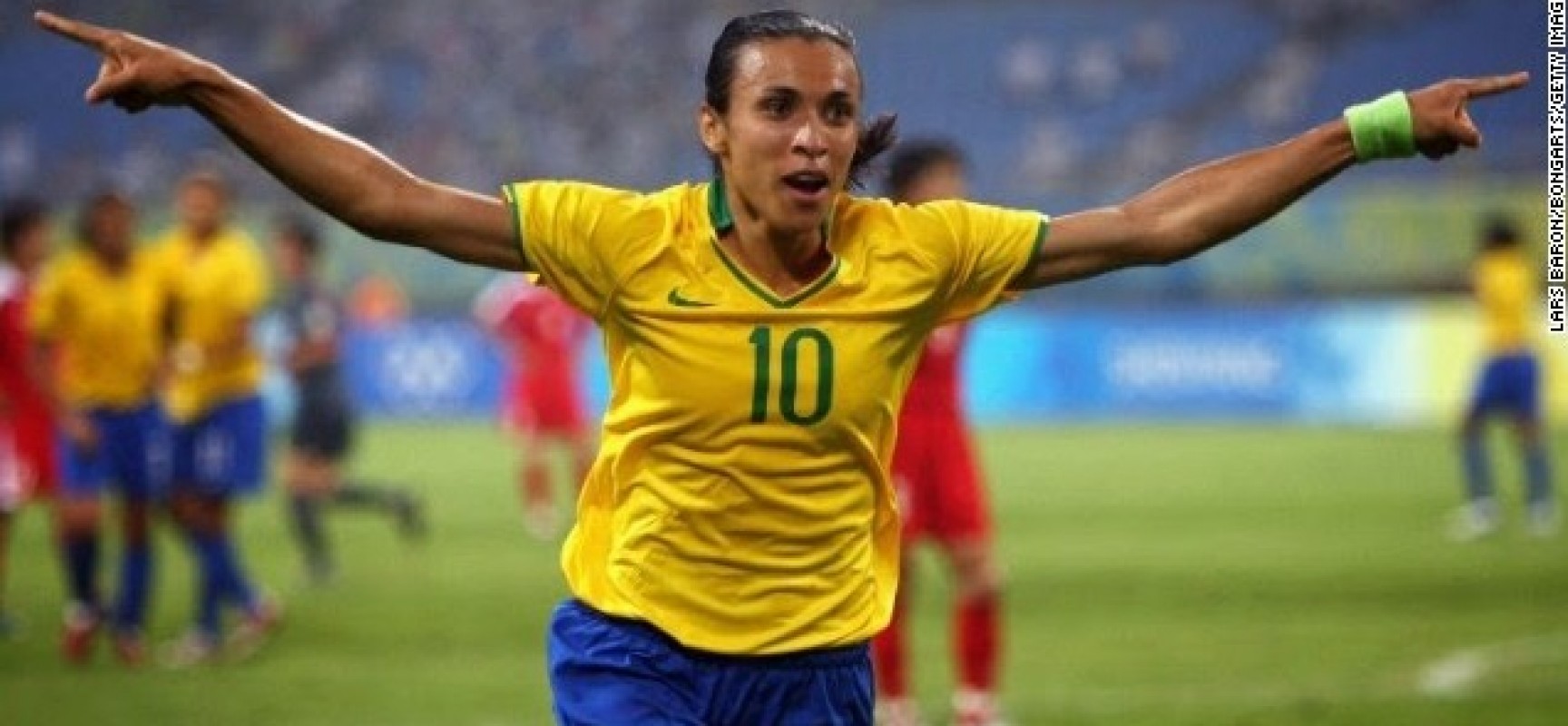 Marta é única brasileira que integra lista de melhores jogadoras da FIFPro