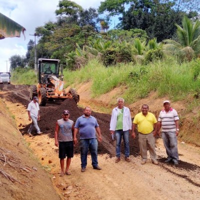 Prefeitura de Itacaré realiza  obras de melhoria das estradas