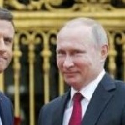 Macron recebe Putin em primeira visita de um chefe de Estado após sua posse