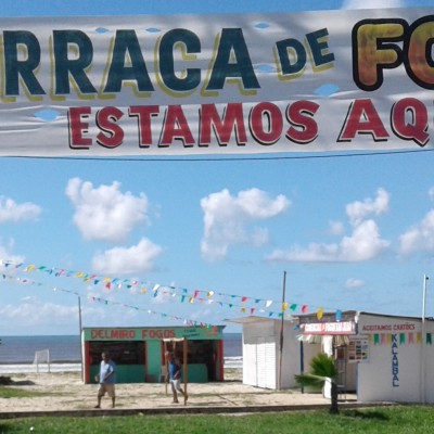 Barracas de Fogos em Ilhéus, sem à atenção do poder público e sem energia