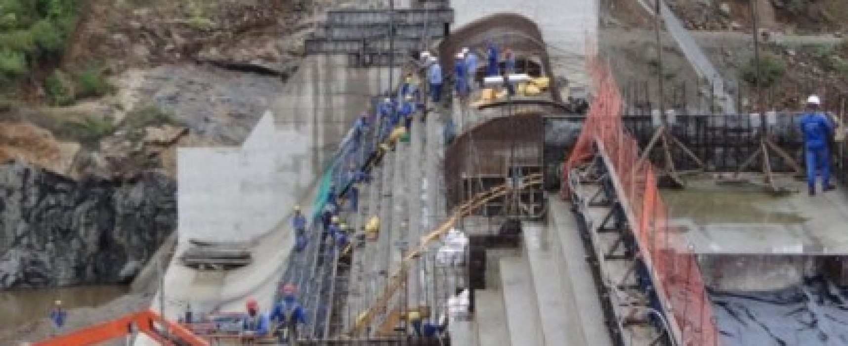 Barragem do Rio Colônia tem 84% das obras concluídas