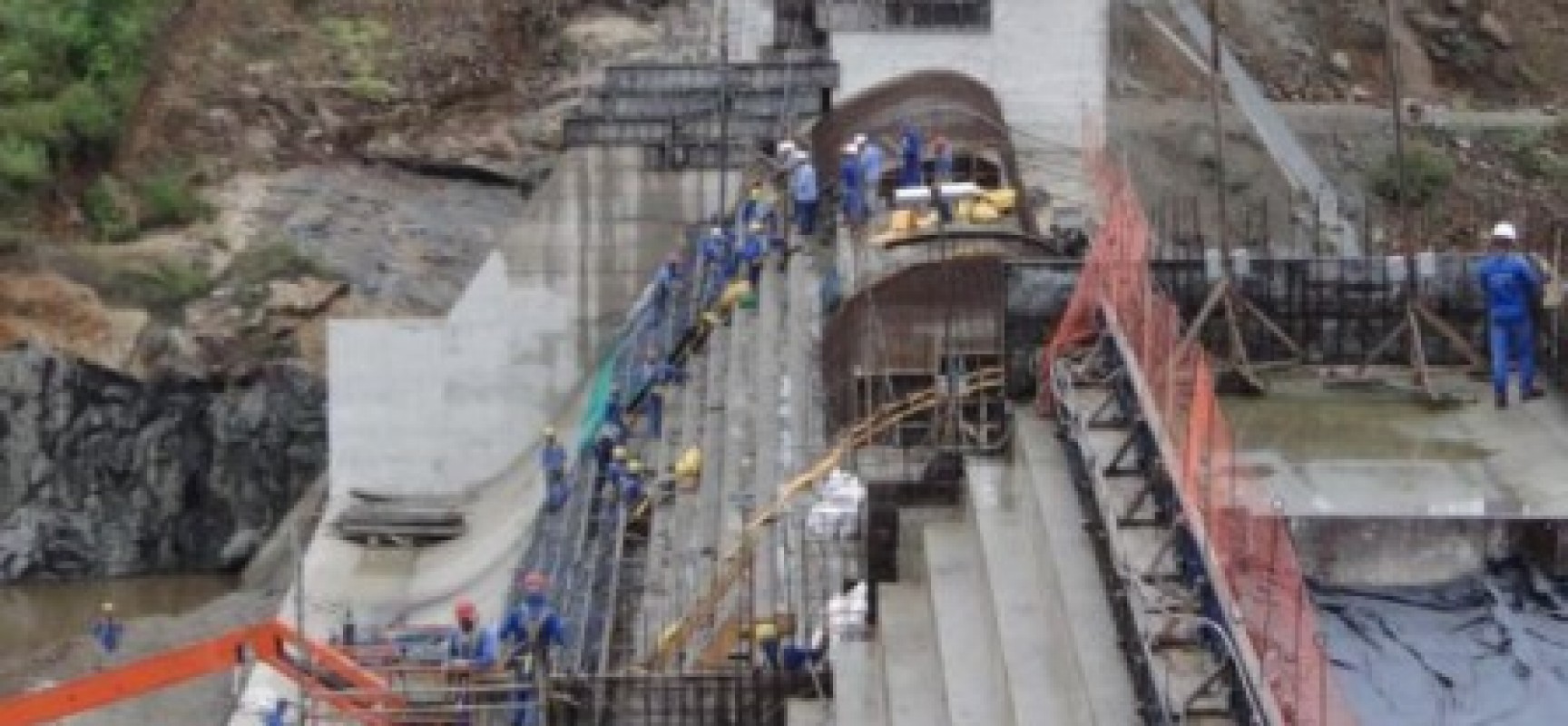 Barragem do Rio Colônia tem 84% das obras concluídas