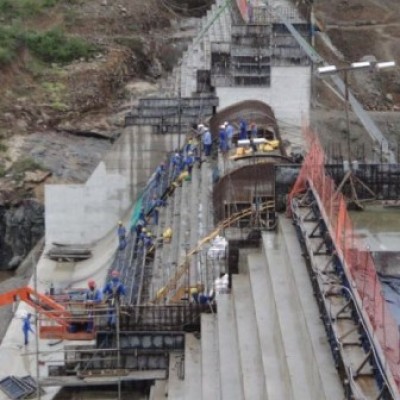 Barragem do Rio Colônia tem 84% das obras concluídas