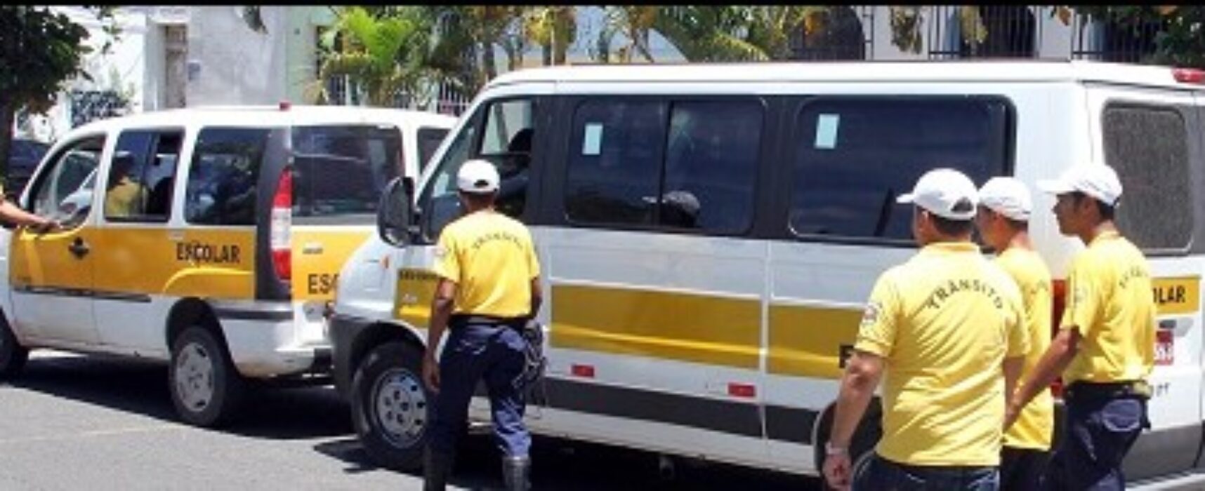 Vistoria serviço de transporte escolar até o dia 31