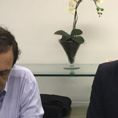 Deputado Eduardo Salles discute demandas de educação em audiência com Walter Pinheiro