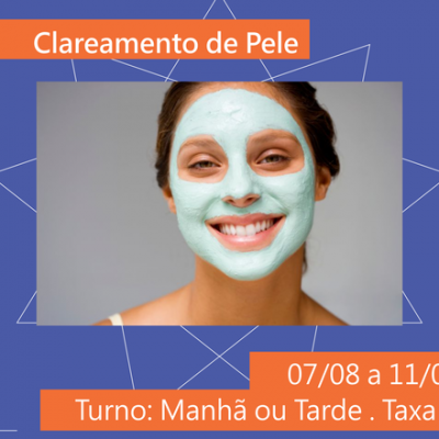ILHÉUS: Últimas vagas para o curso de Clareamento de Pele