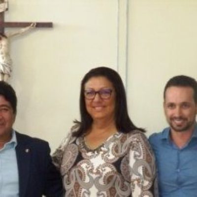 FBF recebe deputada estadual e diretor de esportes de Ilhéus