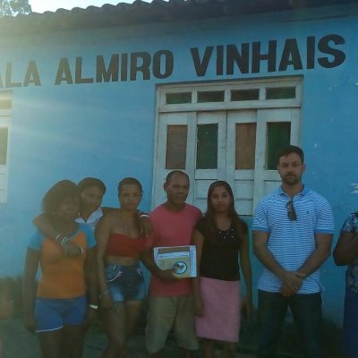 Lukas Paiva visita escola em Ponta do Ramo e cobra melhorias ao Governo