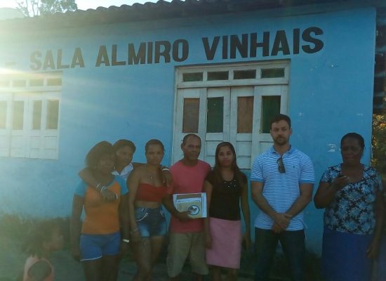 Lukas Paiva visita escola em Ponta do Ramo e cobra melhorias ao Governo