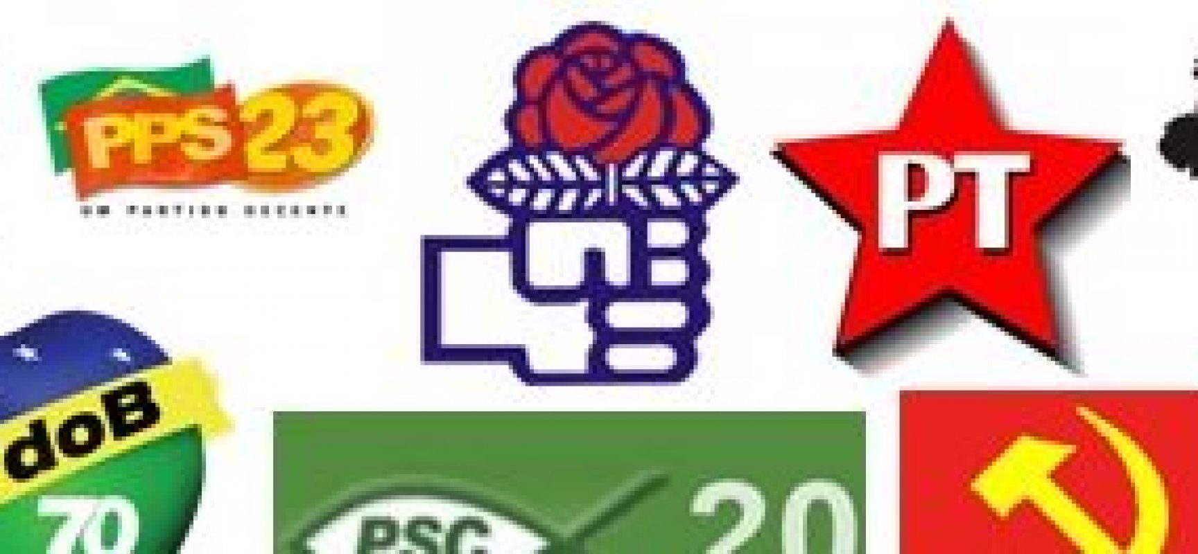 Muitos partidos, pouca ideologia