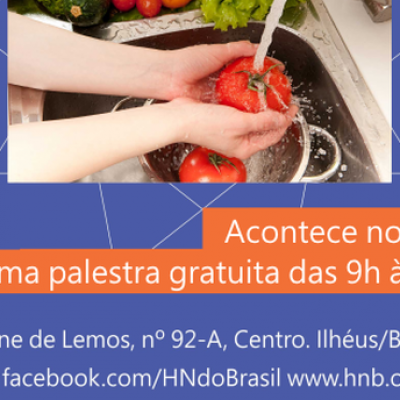 Palestra gratuita sobre Boas Práticas de Manipulação dos Alimentos será realizada na HNB