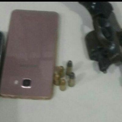 68ª CIPM RECUPERA CARRO ROUBADO E APREENDE ARMA DE FOGO UTILIZADA NO CRIME