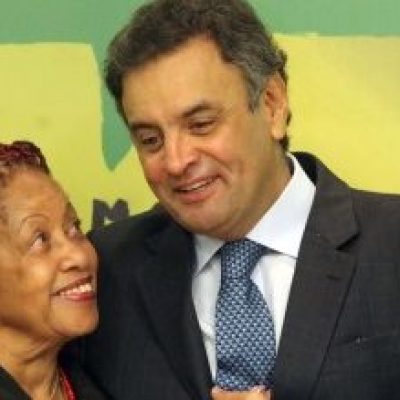 Aécio segurou Luislinda no cargo e ela vai disputar uma vaga na Câmara dos Deputados