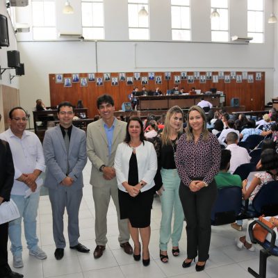 Júri simulado reuniu estudantes  de Direito no Fórum de Ilhéus