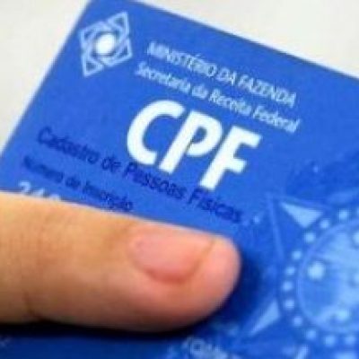 Órgãos federais aceitam CPF como documento de identificação