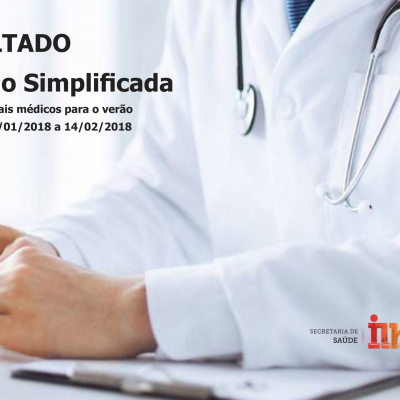 Prefeitura de Ilhéus divulga resultado da seleção simplificada dos profissionais médicos
