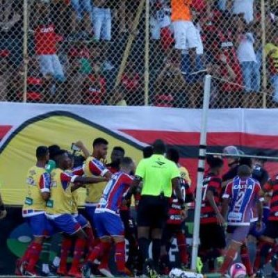 Agressão do zagueiro KANU: Jogador do Bahia vai procurar a Policia