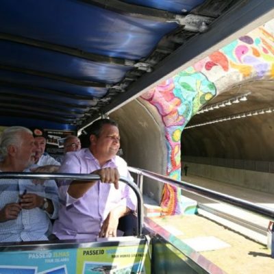 “SALVADOR TERÁ A MELHOR MOBILIDADE ENTRE TODAS CAPITAIS”, DIZ RUI AO ENTREGAR OBRA