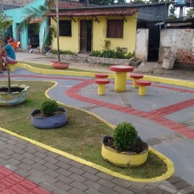 Sambaituba é beneficiada com construção de praça