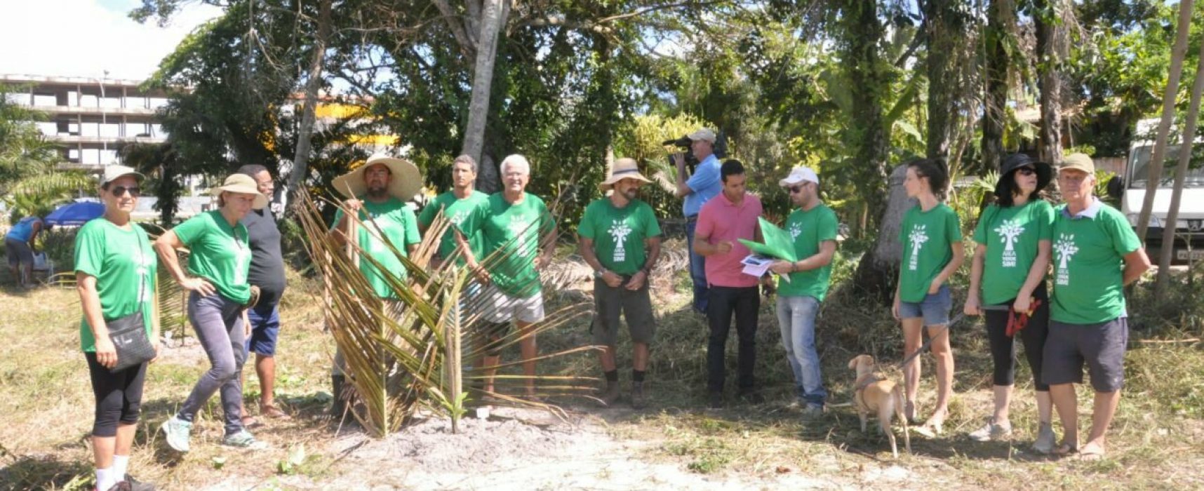 “Área verde sim”, Sucesso no mutirão de plantio!