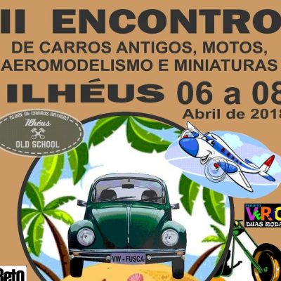 Encontro de carros antigos de Ilhéus  acontece neste final de semana