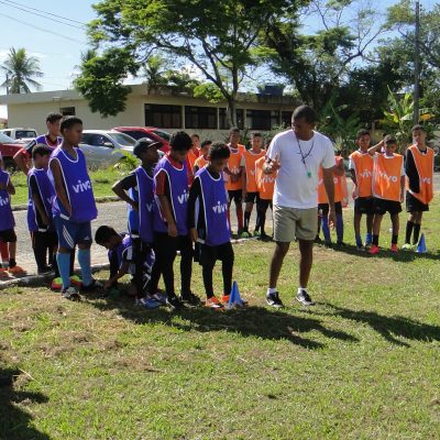 Escolinha de Futebol do 2º BEIC abre jogo do Colo-colo/Adilis x PFC-Cajazeiras