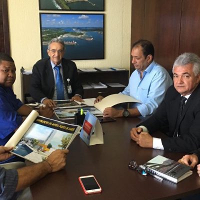 Prefeito apresenta à Codeba proposta de revitalização da área do antigo Porto de Ilhéus