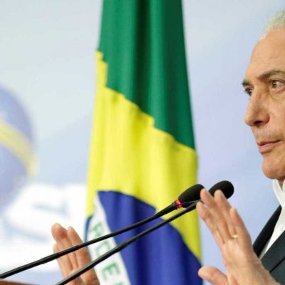 Temer demite indicados do PTB presos em operação da PF