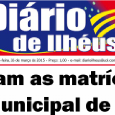 DIÁRIO DE ILHÉUS, 19 anos de Boas Notícias! UMA HOMENAGEM DO PRÉ-CANDIDATO A DEPUTADO FEDERAL, DR. COSME ARAÚJO