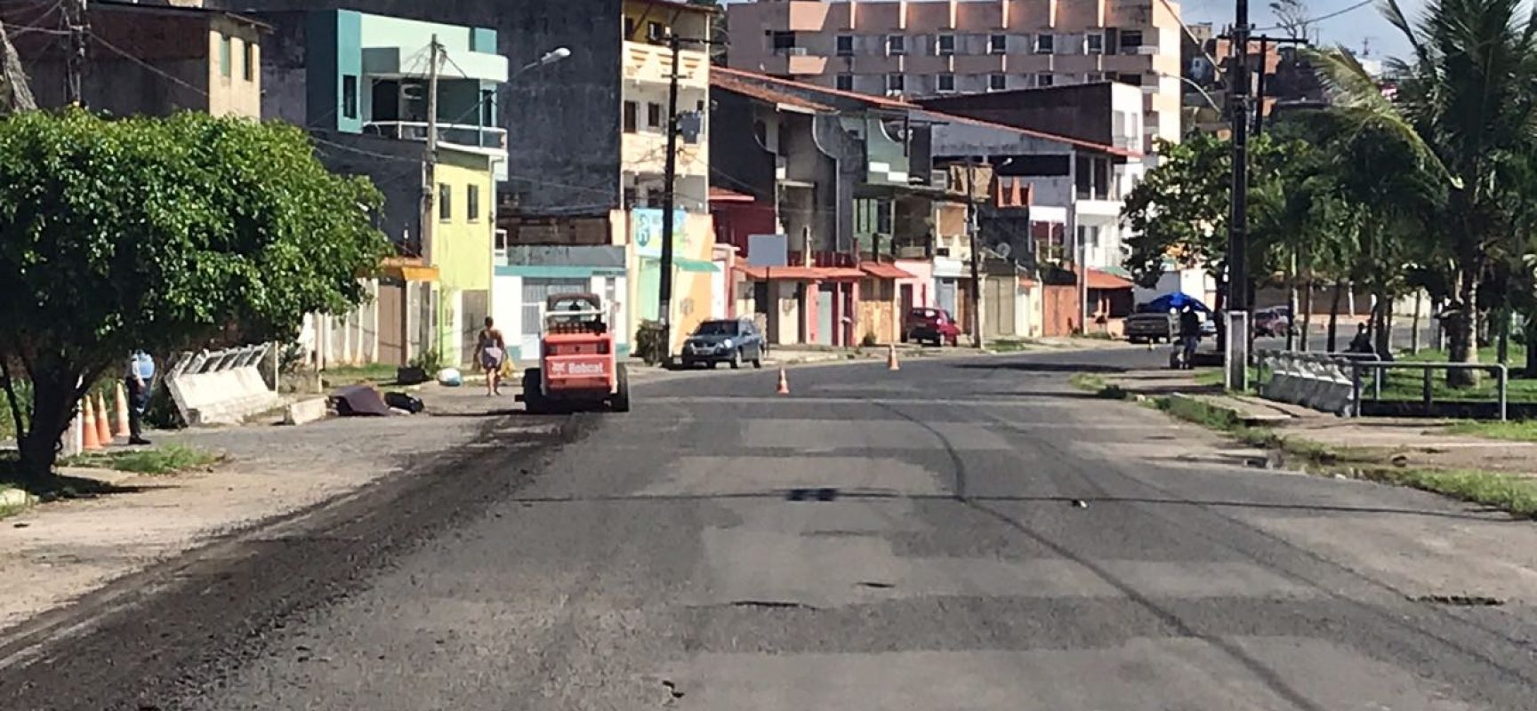 Iniciada obra de recapeamento  asfáltico em ruas e avenidas de Ilhéus