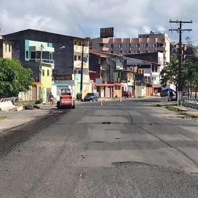 Iniciada obra de recapeamento  asfáltico em ruas e avenidas de Ilhéus