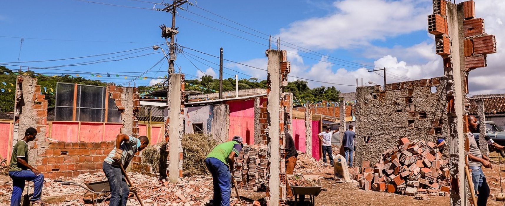 Prefeitura intensifica obra de reconstrução da unidade de Saúde da Princesa Isabel