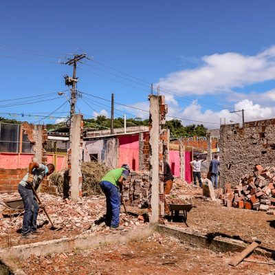 Prefeitura intensifica obra de reconstrução da unidade de Saúde da Princesa Isabel