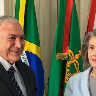 Presidente da República interina, Carmem Lúcia prefere discrição