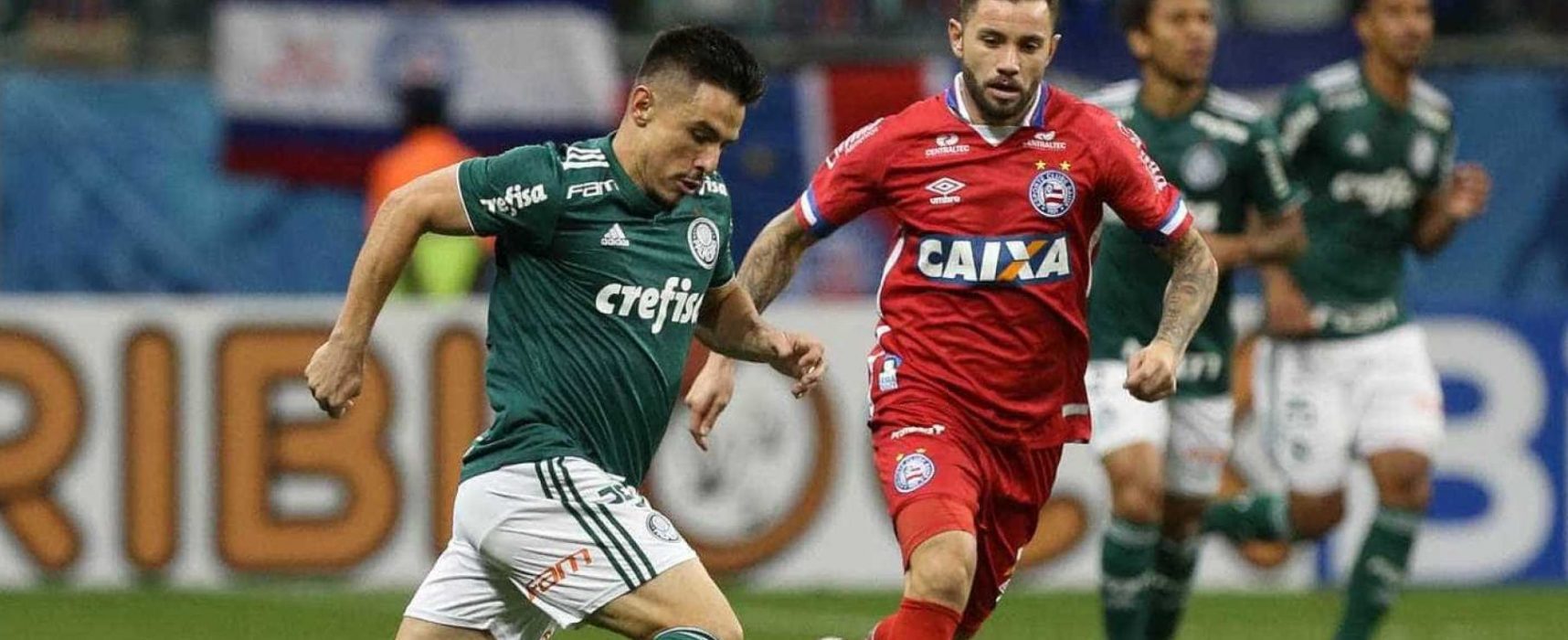 Com utilização do VAR, Bahia e Palmeiras empatam pela Copa do Brasil