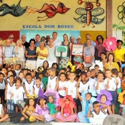 Doadores europeus e potenciais apoiadores conheceram 3 projetos sociais em Ilhéus