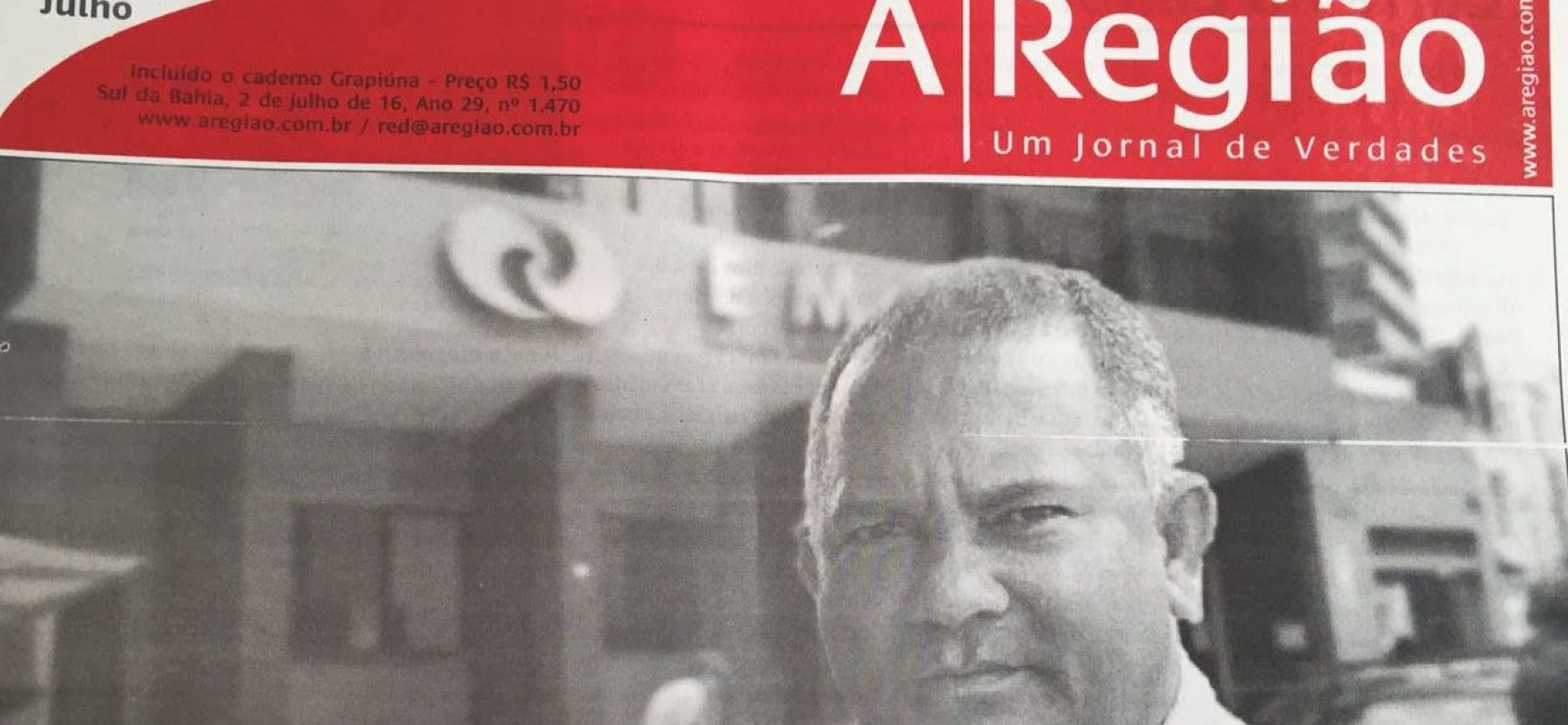 JORNAL A REGIÃO PEDINDO AJUDA PRA SE MANTER
