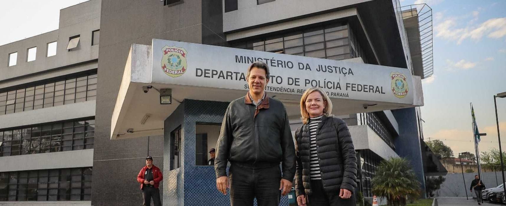 MPF pede esclarecimentos sobre visitas de Haddad e Gleisi a Lula