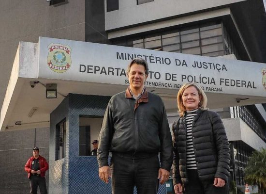 MPF pede esclarecimentos sobre visitas de Haddad e Gleisi a Lula