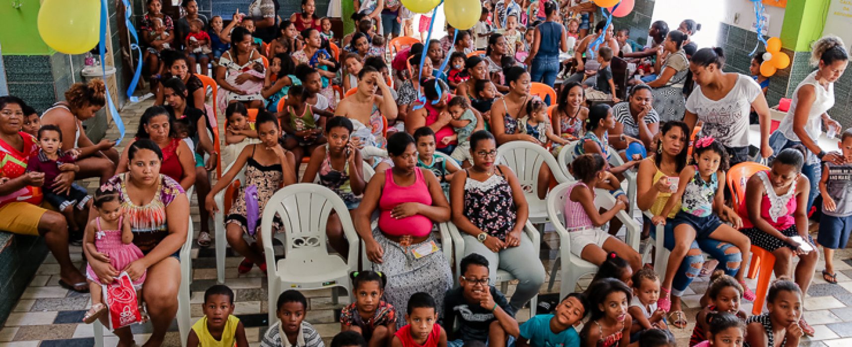 SDS realiza atividades para crianças do Programa Primeira Infância no Teotônio Vilela