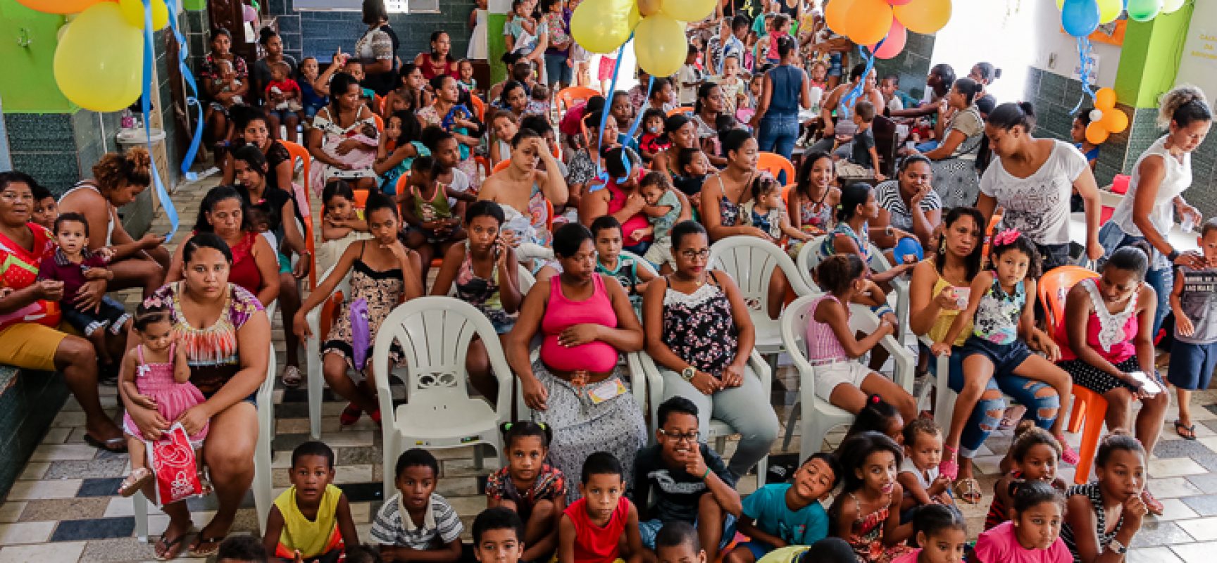 SDS realiza atividades para crianças do Programa Primeira Infância no Teotônio Vilela