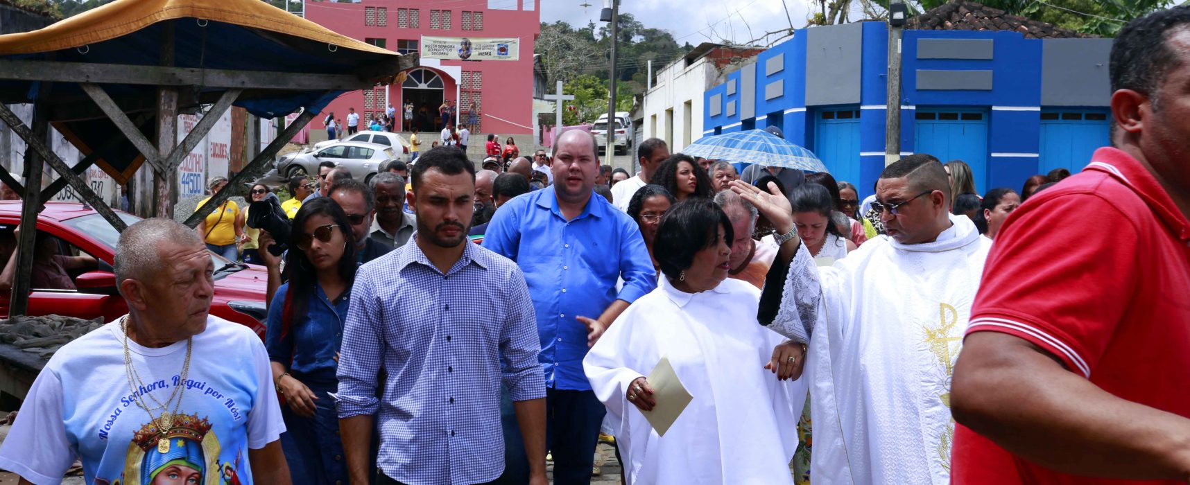 Cacá Colchões participa de homenagem à Padroeira de Inema