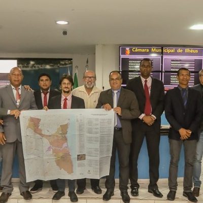 Câmara aprovou projeto que atualiza os limites distritais do território de Ilhéus