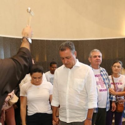 Em Salvador, Rui recebe bênçãos no Santuário de Irmã Dulce e pede paz