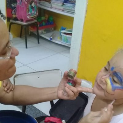 Escola Municipal Sérgio Carneiro, em Olivença, promove campanha para a Semana da Criança