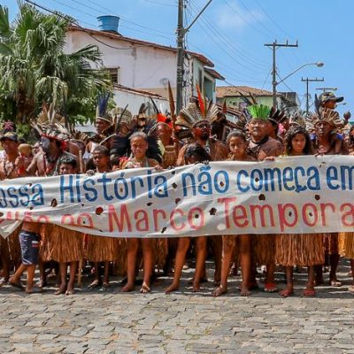 Povos indígenas do Sul da Bahia cobram a demarcação de terras em caminhada