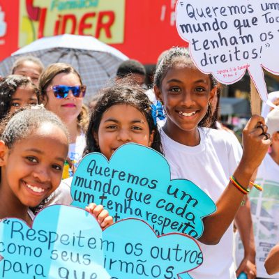 Caminhada pela Paz reuniu milhares  de pessoas no centro de Ilhéus